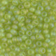 Miyuki rocailles kralen 6/0 - Matte transparent chartreuse ab 6-143FR